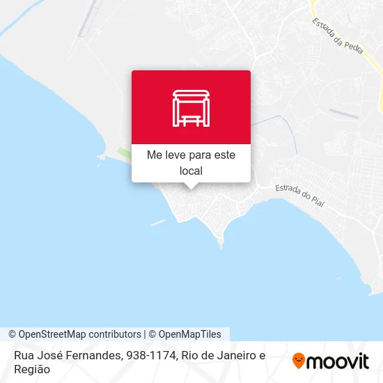 Rua José Fernandes, 938-1174 mapa