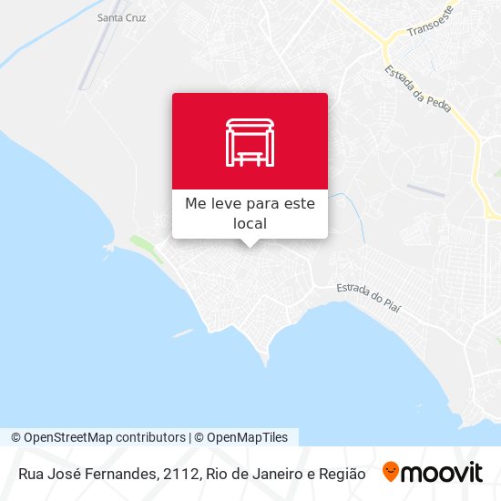 Rua José Fernandes, 2112 mapa