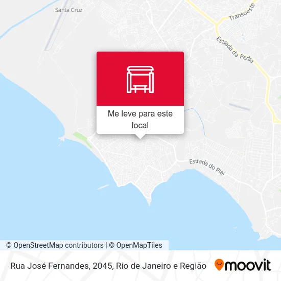 Rua José Fernandes, 2045 mapa