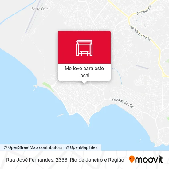 Rua José Fernandes, 2333 mapa