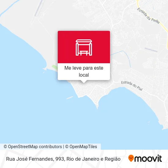 Rua José Fernandes, 993 mapa