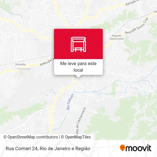 Rua Comari 24 mapa