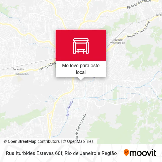 Rua Iturbides Esteves 60f mapa