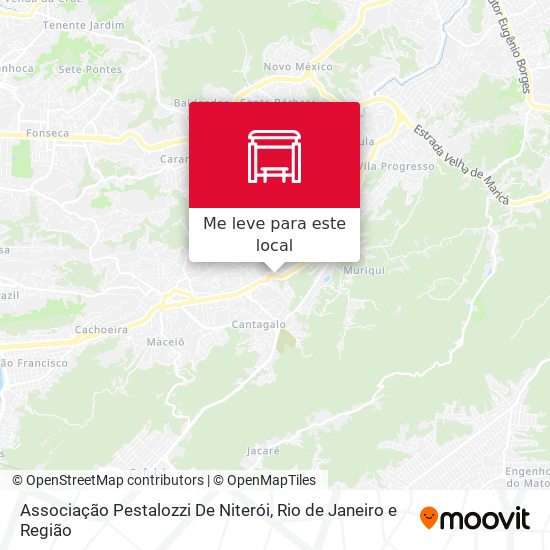 Associação Pestalozzi De Niterói mapa