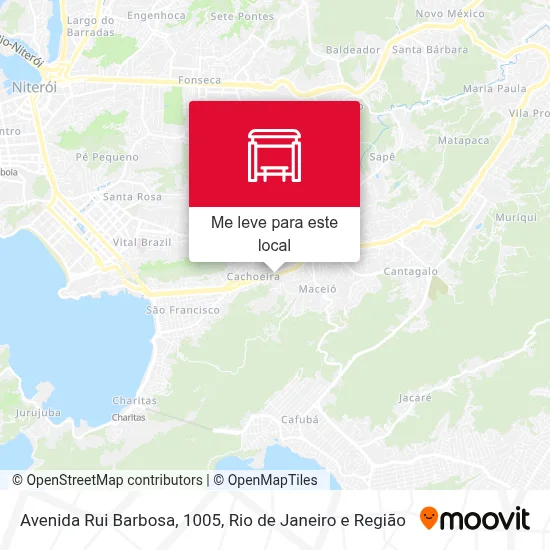 Avenida Rui Barbosa, 1005 mapa