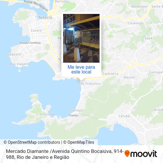 Mercado Diamante /Avenida Quintino Bocaiúva, 914-988 mapa