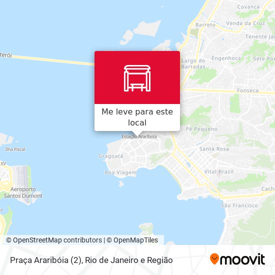 Praça Araribóia (2) mapa