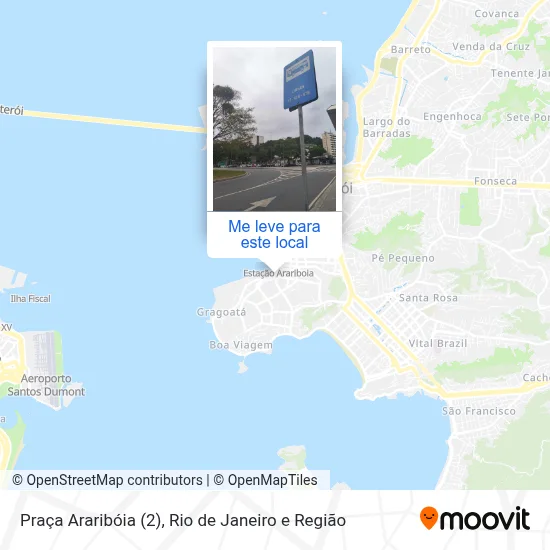 Praça Araribóia (2) mapa