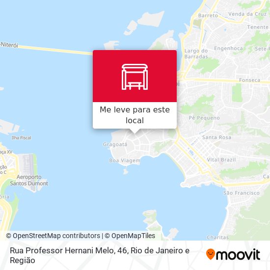 Rua Professor Hernani Melo, 46 mapa