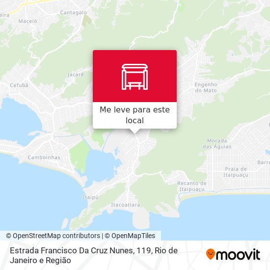 Estrada Francisco Da Cruz Nunes, 119 mapa