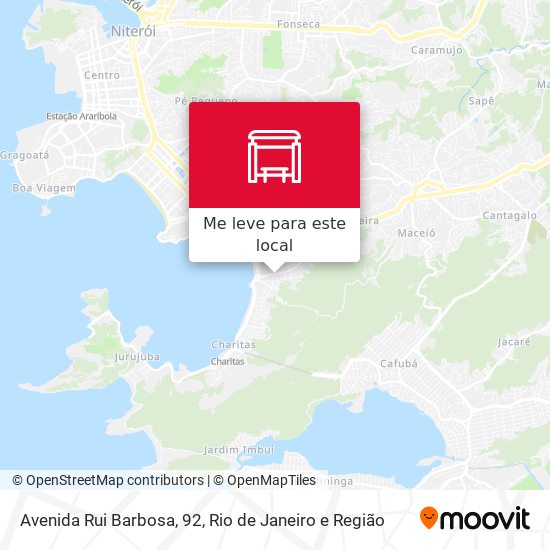 Avenida Rui Barbosa, 92 mapa