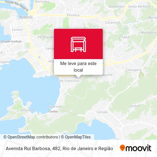 Avenida Rui Barbosa, 482 mapa