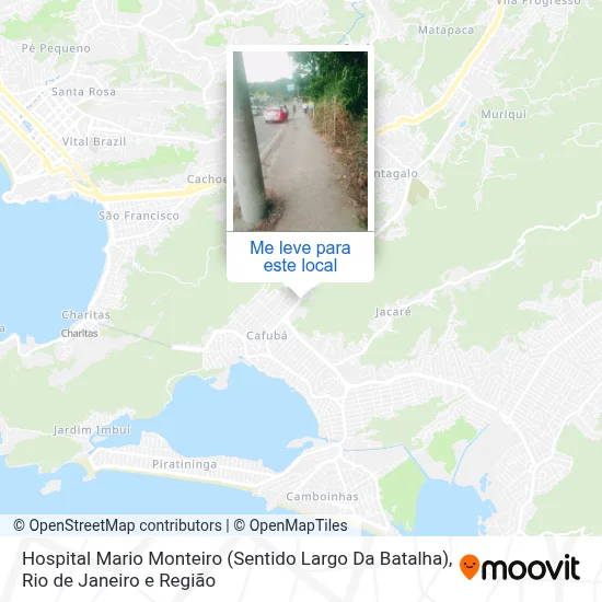 Hospital Mario Monteiro (Sentido Largo Da Batalha) mapa