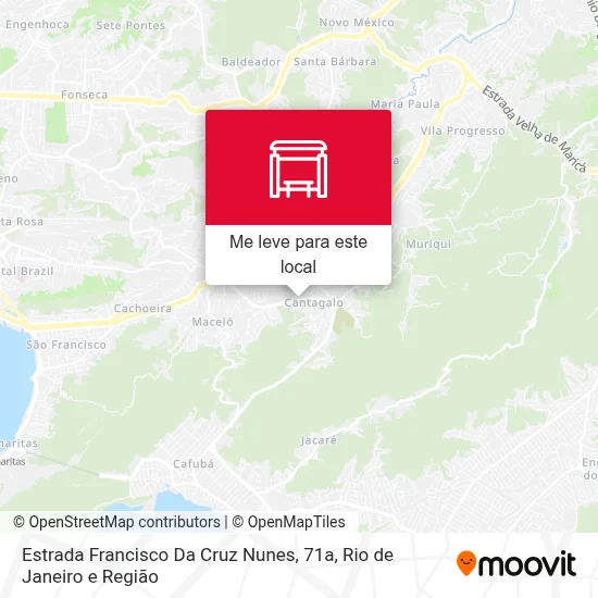 Estrada Francisco Da Cruz Nunes, 71a mapa