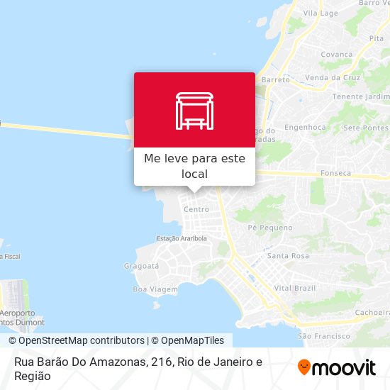Rua Barão Do Amazonas, 216 mapa