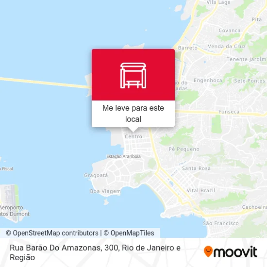 Rua Barão Do Amazonas, 300 mapa