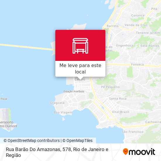 Rua Barão Do Amazonas, 578 mapa