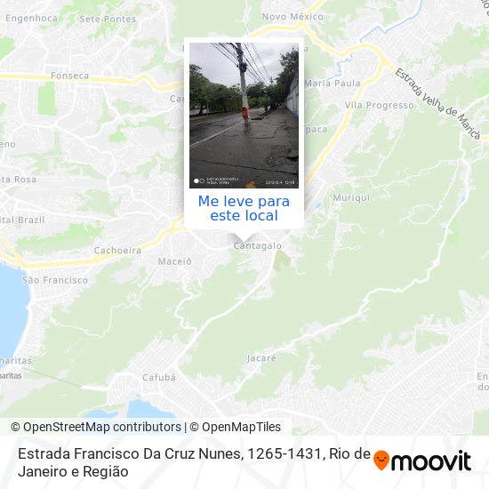 Estrada Francisco Da Cruz Nunes, 1265-1431 mapa