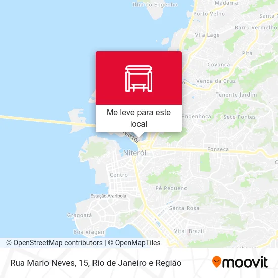 Rua Mario Neves, 15 mapa
