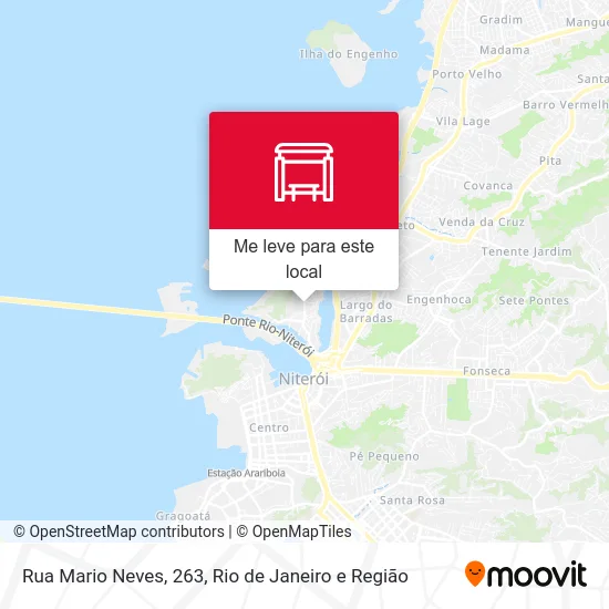 Rua Mario Neves, 263 mapa