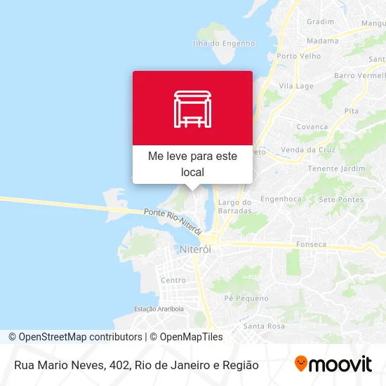 Rua Mario Neves, 402 mapa
