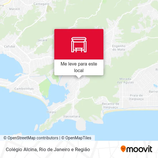 Colégio Alcina mapa