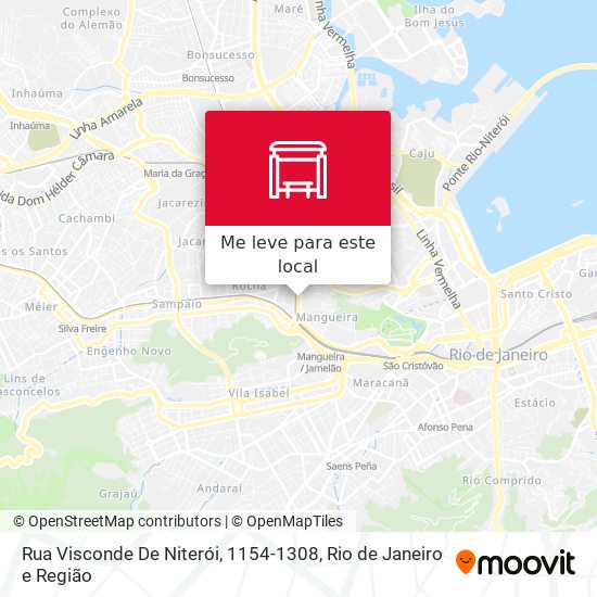 Rua Visconde De Niterói, 1154-1308 mapa