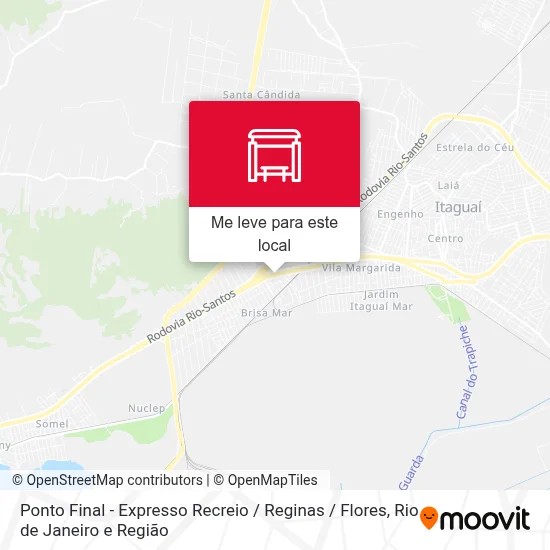Ponto Final - Expresso Recreio / Reginas / Flores mapa