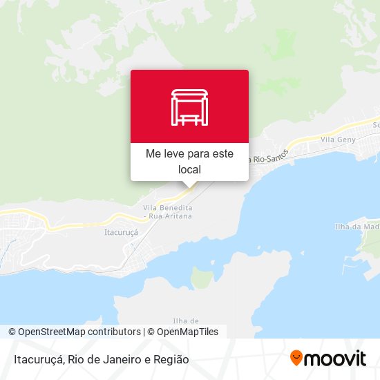 Itacuruçá mapa