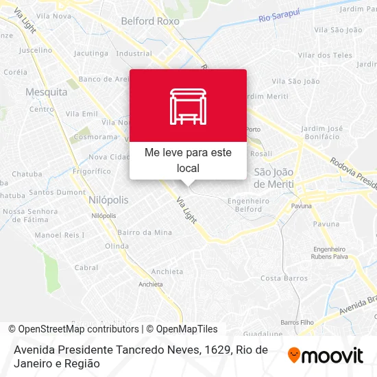 Avenida Presidente Tancredo Neves, 1629 mapa