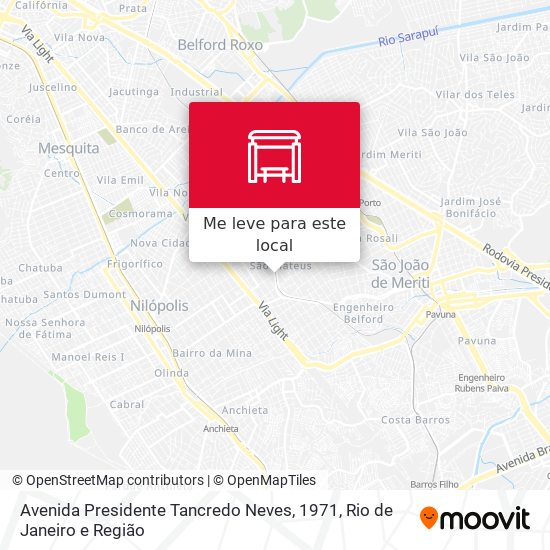 Avenida Presidente Tancredo Neves, 1971 mapa