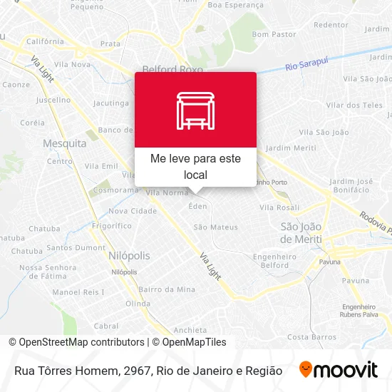 Rua Tôrres Homem, 2967 mapa