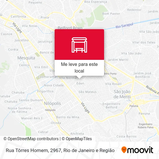 Rua Tôrres Homem, 2967 mapa