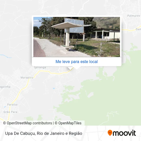 Upa De Cabuçu mapa