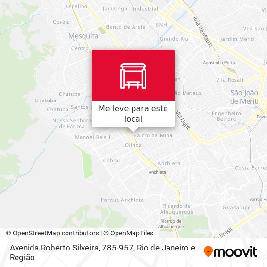 Avenida Roberto Silveira, 785-957 mapa