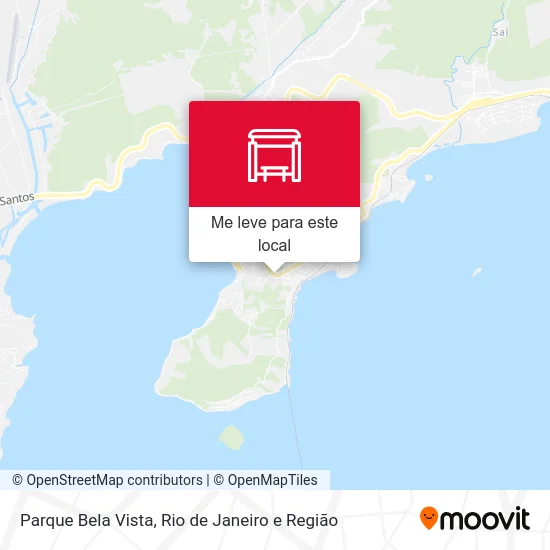 Parque Bela Vista mapa