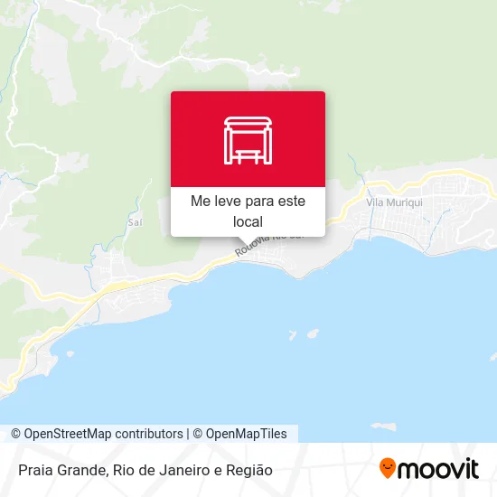 Praia Grande mapa