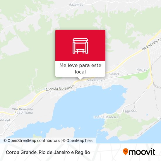 Coroa Grande mapa