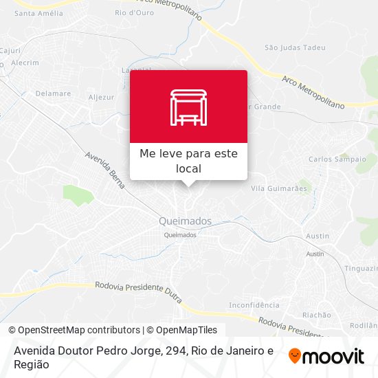 Avenida Doutor Pedro Jorge, 294 mapa