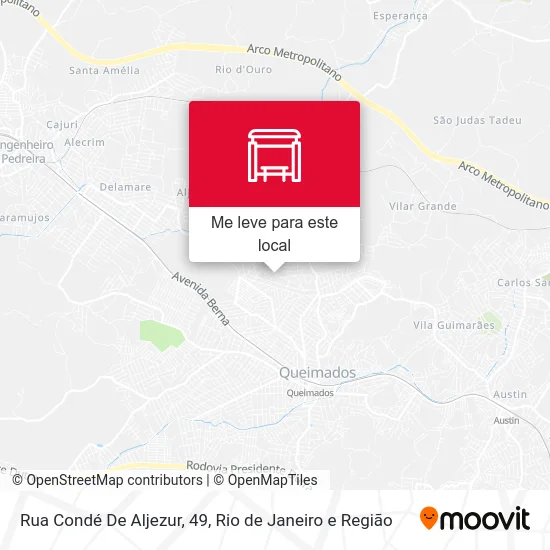 Rua Condé De Aljezur, 49 mapa