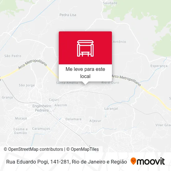 Rua Eduardo Pogi, 141-281 mapa