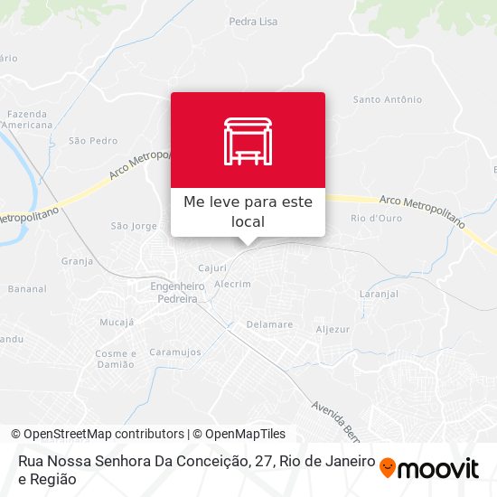 Rua Nossa Senhora Da Conceição, 27 mapa