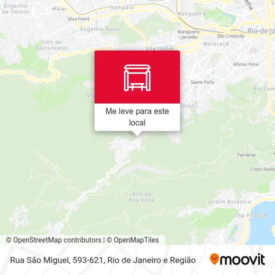 Rua São Miguel, 593-621 mapa