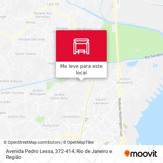 Avenida Pedro Lessa, 372-414 mapa