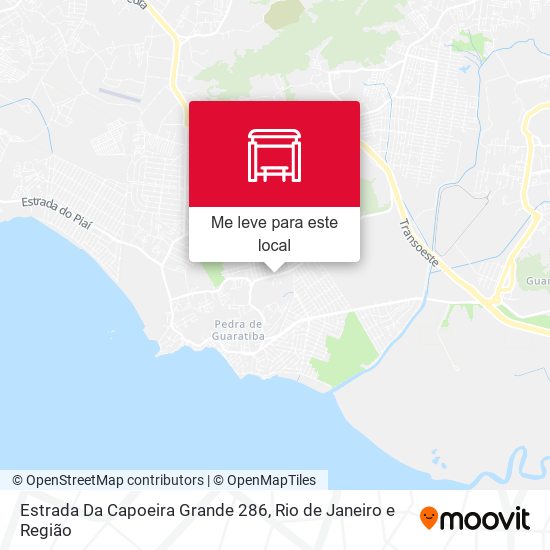 Estrada Da Capoeira Grande 286 mapa