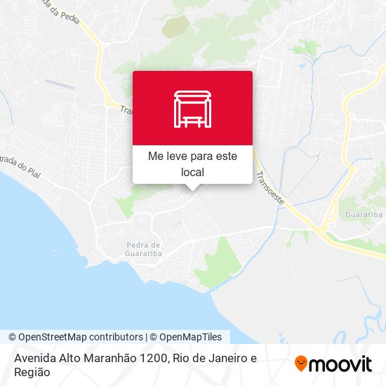 Avenida Alto Maranhão 1200 mapa