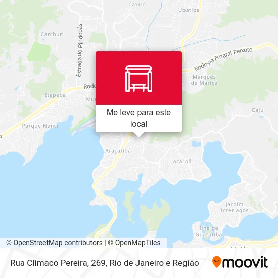 Rua Clímaco Pereira, 269 mapa