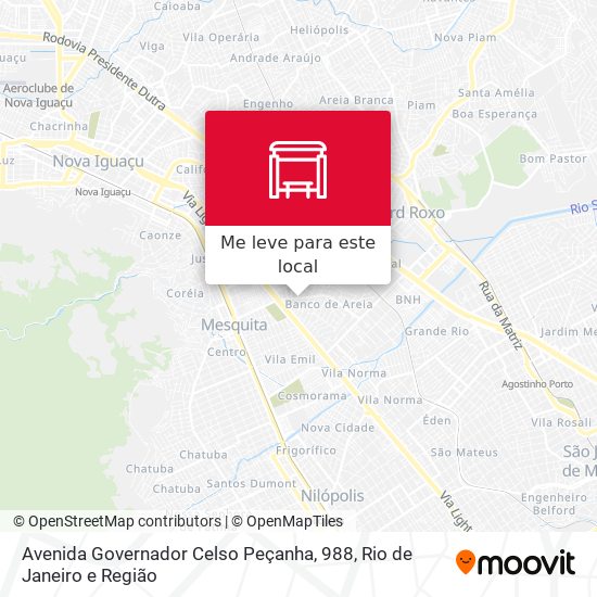 Avenida Governador Celso Peçanha, 988 mapa