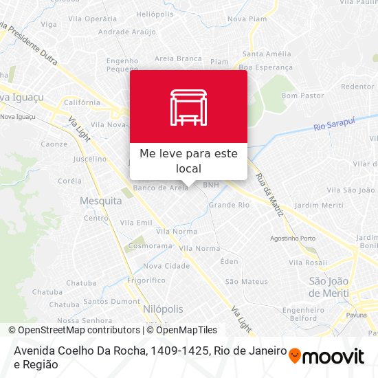 Avenida Coelho Da Rocha, 1409-1425 mapa