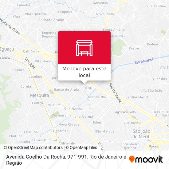 Avenida Coelho Da Rocha, 971-991 mapa
